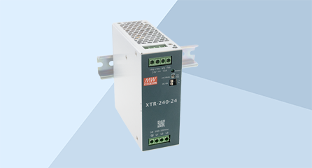 Die 3-Phasen DIN-Schienenserie XTR von MEAN WELL bei FORTEC Power: Netzteile mit Leistungen von 240 W bis 960 W.