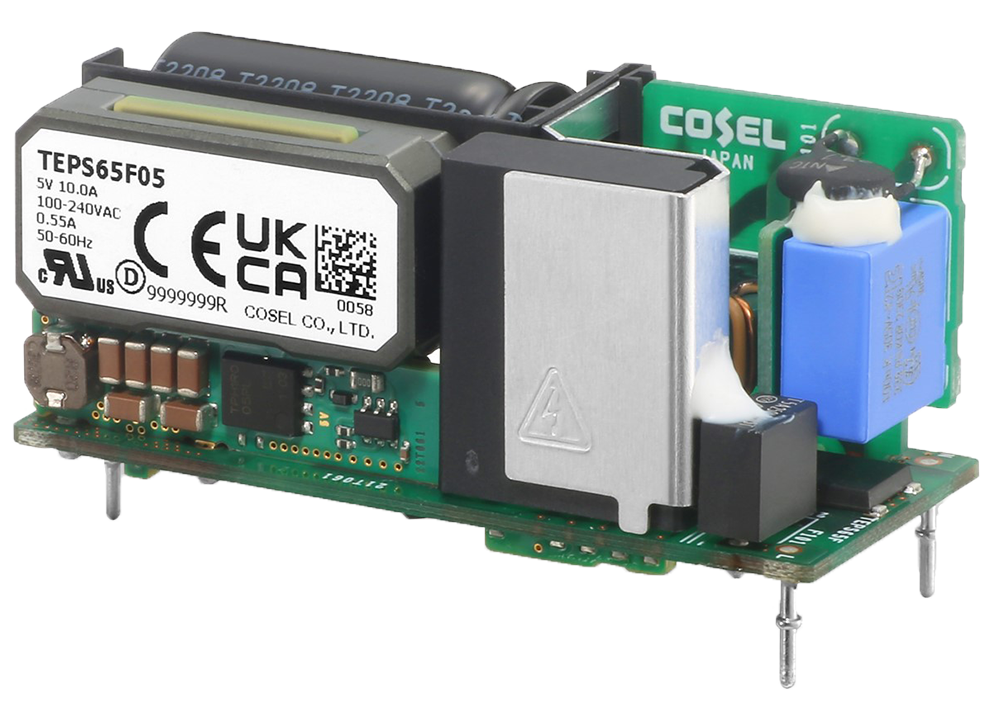 Cosel TEPS65F05 Open Frame Netzteil 85-264VAC 5V 10A
