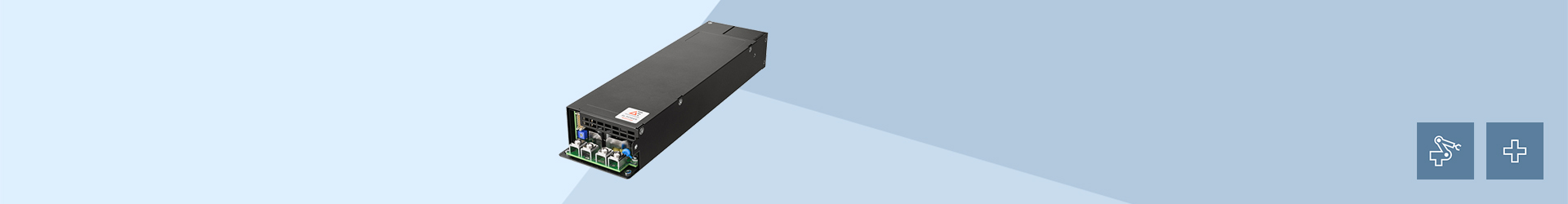 NGB1200: schlanke 1200 W für Industrie und Medizin