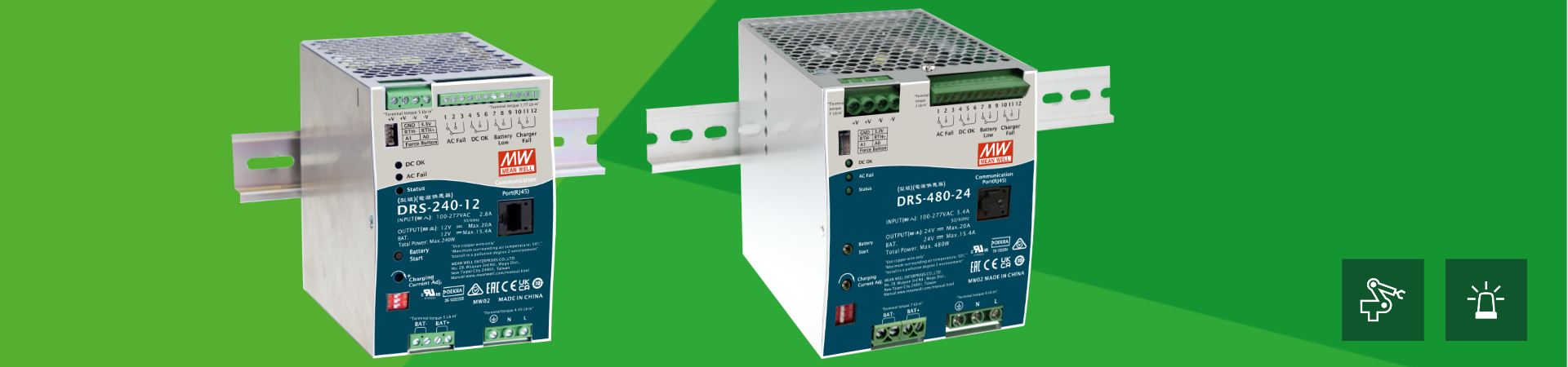 DRS-240 und DRS-480