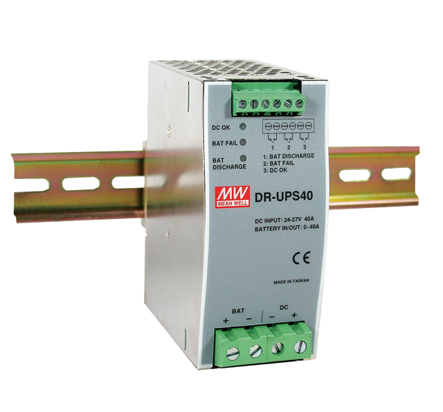 Mean Well DR-UPS40 USV Modul Hutschiene DIN Rail 24-29VDC 40A