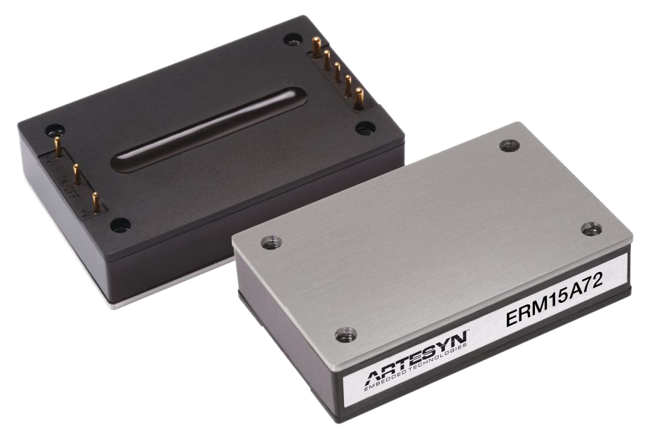 Artesyn ERM03H110 DC/DC-Wandler EN50155 Bahnzulassung 66-160VDC 24V 3.125A