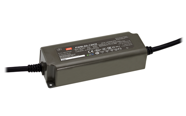 Mean Well PWM-60-12KN LED-Treiber IP67 PWM Konstantspannung KNX 90-305VAC 12V 5A