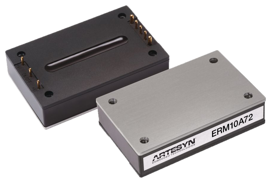 Artesyn ERM02H110 DC/DC-Wandler EN50155 Bahnzulassung 66-160VDC 24V 2.08A