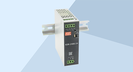 Neu bei FORTEC Power: Innovative DIN-Schienenserie XDR-E mit 75 bis 960 W DIN-Hutschienennetzteile der XDR-E Serie von MEAN WELL bei FORTEC Power.